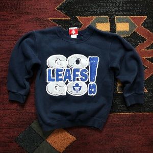 Vintage Toddler Leafs Crewneck